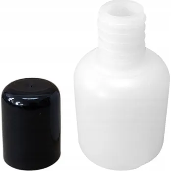 Láhev Plastová lahvička Průhledná na chemii, kosmetiku, barvy 30 ml