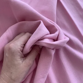 Vzorek - Teplákovina s počesem, růžová