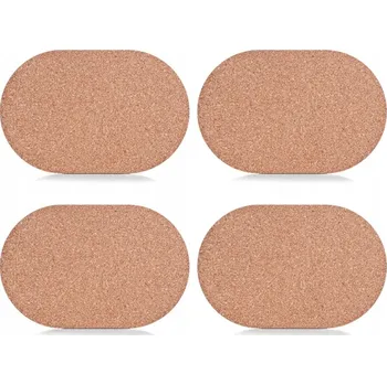 prostírání Ovální podložka bambus/ratan/proutí 29 x 44 cm