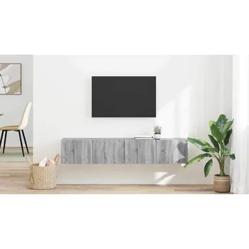 Obývací stěna vidaXL TV wall cabinet Nástěnný 2 pcs Šedá Sonoma 60 x 31 x 29.5 cm [892222]