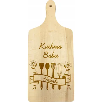 Kuchyňské prkénko Dřevěné prkénko s gravírováním Dárek Den babičky Kuchyně babičky + Jméno
