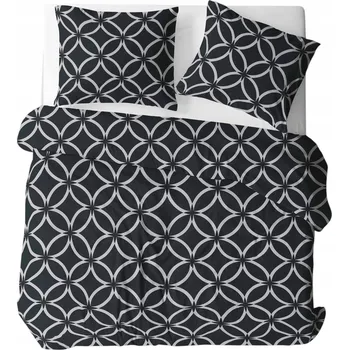 Povlečení Sada povlečení Adella bavlna geometrická 200 x 220 cm + 2 povlaky na polštáře