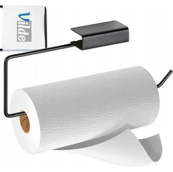 Věšák Držák NA PAPÍROVÉ UTĚRKY nástěnný věšák do kuchyně zasouvací bez vrtání