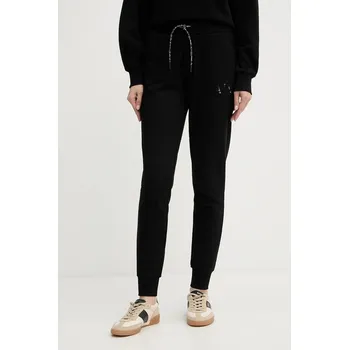 Bavlněné tepláky Armani Exchange XW000986.AF16114 černá 99X, vel. L