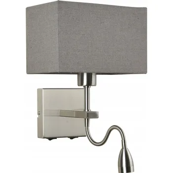 Nástěnné svítidlo Nástěnné svítidlo Italux šedé E27 60 W