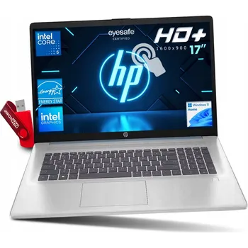 Notebook Notebook HP 17-CN4153CL Intel Core 5 120U 16GB 4TB SSD 17.3" HD+ VA DOTYK W11