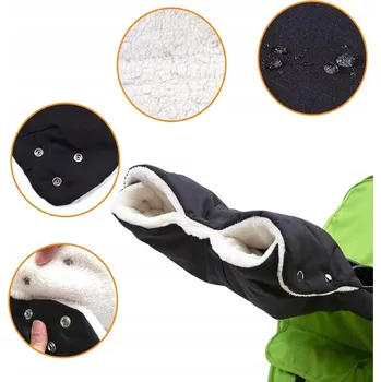 RUKAVICE - MUF ADBOR NA SÁNĚ Ohřívač rukou na kočárek rukavice na kočárek