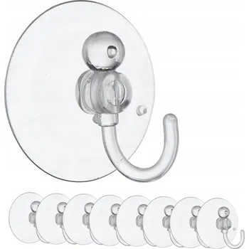 Věšák Badroom Solution Háček s přísavkou průhledný