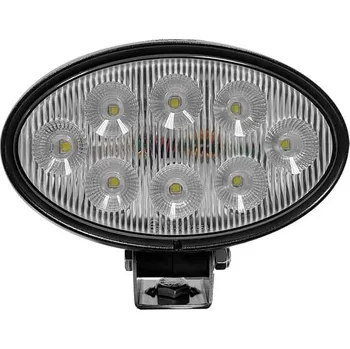 Přídavný světlomet Pracovní LED světlo oválné 56W 5320lm 10-30V Deutsch IP69K Kramp 8 LED