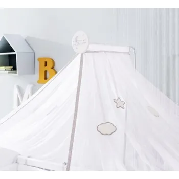 Nebesa nad postýlku Nebesa nad postýlku Chloe - bílá
