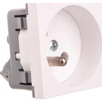 Elektrická zásuvka Bílá nástěnná Elektrická Zásuvka Kopos