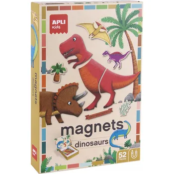 ostatní stavebnice Magnetická skládačka Apli Kids - Dinosauři