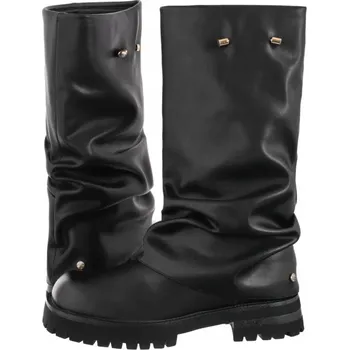 Dámské kozačky Kotníkové Boty MACIEJKA-K7208-01/00-8 černé vel. 38