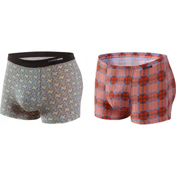 Pánské spodní prádlo Sesto Senso Spodní Prádlo Boxerky zelené, velikost XXL