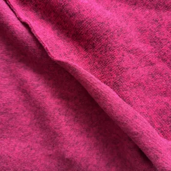 Svetrovina žíhaná vínová polyester