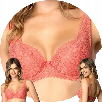 Podprsenka Mat 4050/22 Gravity Vyztužená podprsenka s krajkou růžová 80B