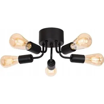 Stropní svítidlo Brenda 5 - žárovky E27, černé 839