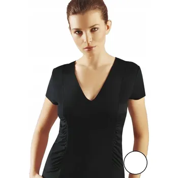 Dámská halenka EMILI halenka s krátkým rukávem střih přiléhavý velikost XXL