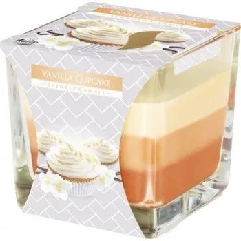 Svíčka Bispol Aura Vanilla Cupcake 170 g