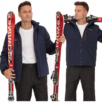 Bunda KM573 pánská lyžařská/snowboardová bunda zimní na svah Soprato 3XL