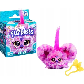 plyšák FURBY FURBLETS Hip-Bop INTERAKTYWNA MASKOTKA Pro Děti s Více Než 45 Zvuky