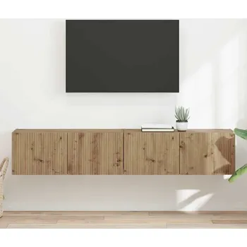 Obývací stěna vidaXL TV wall cabinet Nástěnný 2 pcs Umělecký dub 60 x 31 x 29.5 cm [892228]