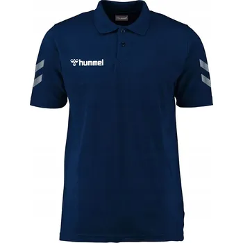 Pánské tričko Polokošile tmavě modré Hummel Elite Poly Polo Shirt, velikost 164-176