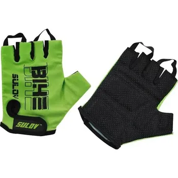 Cyklistické rukavice Sulov Cyklistické rukavice SULOV SENIOR, zelené