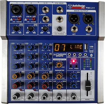 Hi-Fi komponenty Promixer AudioDesign PMX.211 100-kanálový mixážní pult