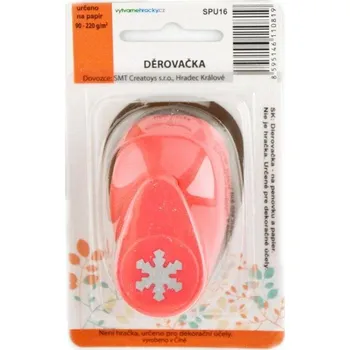 Děrovačka Děrovačka 16 mm - SNĚHOVÁ VLOČKA 1