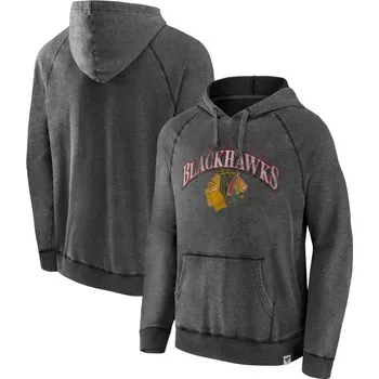 Pánská mikina Pánská mikina Fanatics Mens True Classics Washed Pullover Hoodie Chicago Blackhawks L