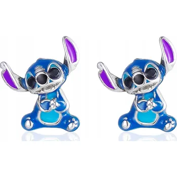 Náušnice Stříbrné náušnice STITCH ES00037SRHL.CS