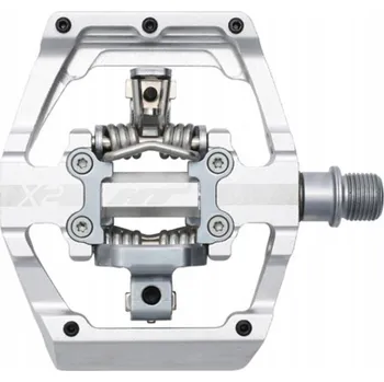 Pedál na kolo Nášlapné pedály HT Components HT-X2 stříbrné