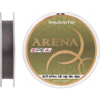 Rybářská šňůra Šňůra Favorite Arena PE 0,076 mm x 150 m
