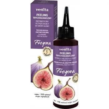 Vlasová regenerace Venita Veganský trichologický peeling na pokožku hlavy s ficinem - 100 ml