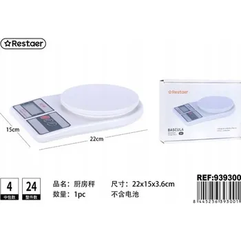 Kuchyňská váha Kuchyňská digitální váha, precizní, 22 x 15 cm