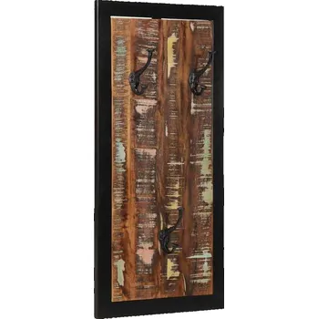 vidaXL Věšák na kabáty vícebarevné 40x2x80 cm recyklované dřevo [4015940]