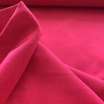 Tričkový bavlněný úplet barbie růžový