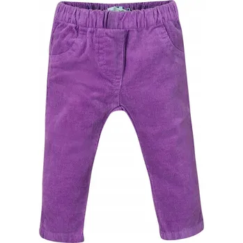 Dívčí kalhoty Dívčí fialové manšestrové kalhoty Olimpias, vel. 86