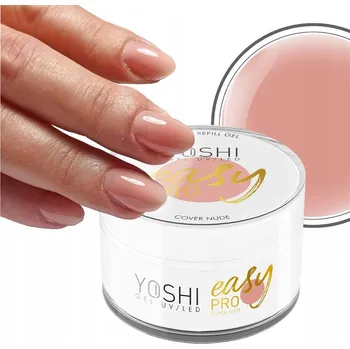 Lak na nehty YOSHI EASY PRO STAVEBNÍ GEL COVER NUDE 50 g