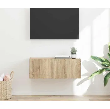 Obývací stěna vidaXL TV wall cabinet Sonoma 60 x 31 x 29.5 cm kompozitní dřevo [892213]