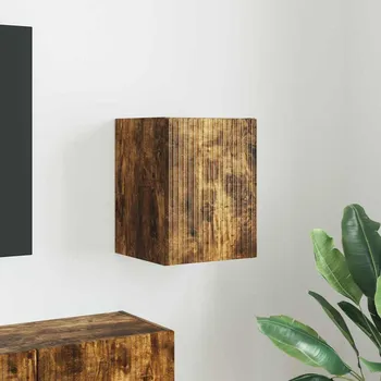 Obývací stěna vidaXL TV wall cabinet Kouřový dub 30 x 31 x 40 cm kompozitní dřevo [892259]