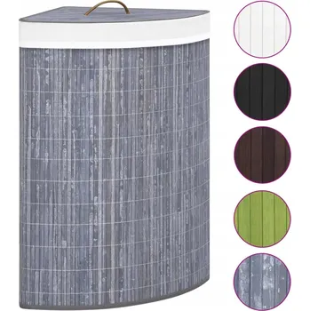 Koš na prádlo Volně stojící koš na prádlo VidaXL 60 l, šedý