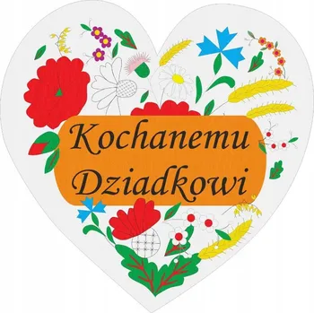 Obraz Magnet pro milovaného dědečka, lidového Kociewie