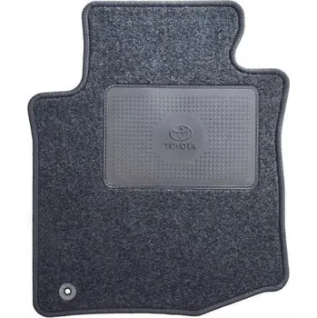 autokoberec TOYOTA AYGO SAMETOVÉ ROHOŽE ANTRACIT OE PZ410-90350-HA