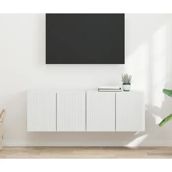 Obývací stěna vidaXL TV wall cabinet 2 pcs Bílá 59,5 x 31 x 40 cm kompozitní dřevo [892330]