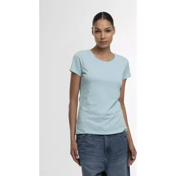 Build Your Brand Dámské tričko s krátkým rukávem Quinpot světle modrá M