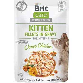 Krmivo pro kočku Brit Care Pouch Kitten Vlhké krmivo 85 g