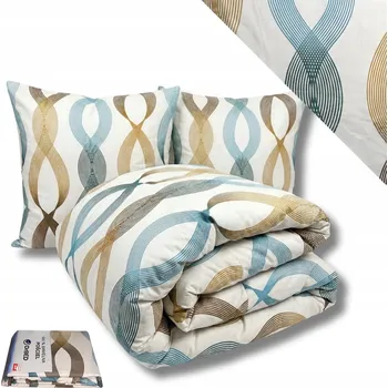 Povlečení Sada Povlečení Bavlněné 160x200 Bavlna 100% MODERNÍ VZOR Polsko