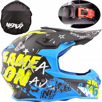 Helma na motorku MOTOCYKLOVÁ PŘILBA ENDURO QUAD ATV NAXA C9 r XL